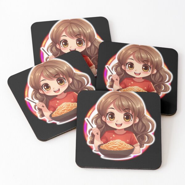 Item preview, Girl Eating Spaghetti designed and sold by Chmielayka.
