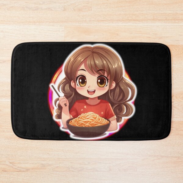 Item preview, Girl Eating Spaghetti designed and sold by Chmielayka.