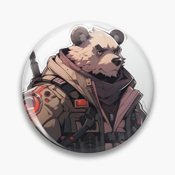 Item preview, Guardian Bear Sticker designed and sold by Welnic.