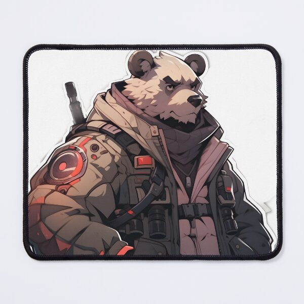 Item preview, Guardian Bear Sticker designed and sold by Welnic.
