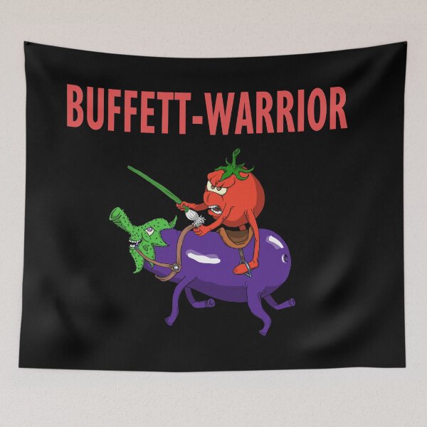 Item preview, Buffett-Warrior designed and sold by AyseAkcay.