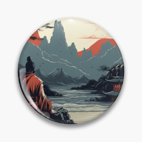 Item preview, Contemplative Ronin | Japanese style designed and sold by PatiMN.