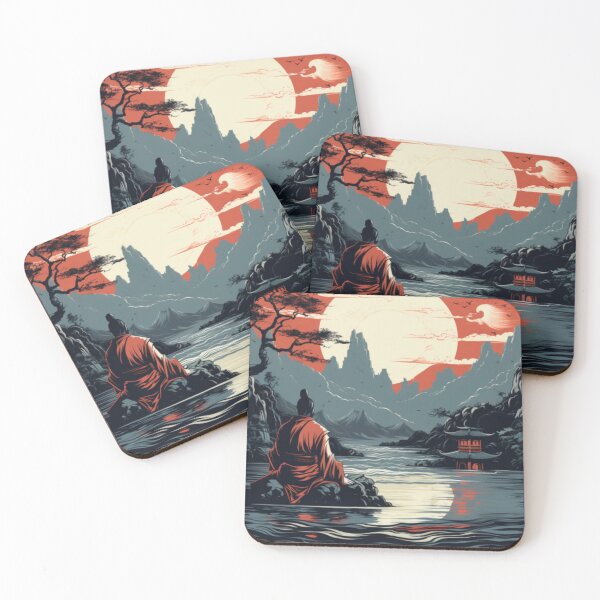 Item preview, Contemplative Ronin | Japanese style designed and sold by PatiMN.
