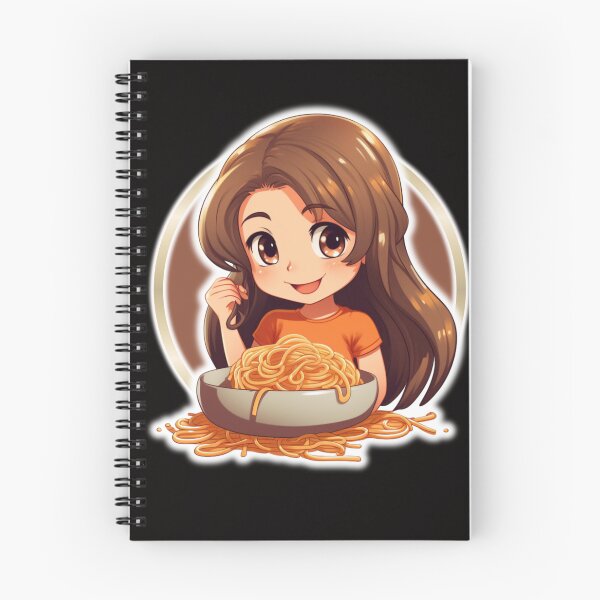 Item preview, Girl Eating Spaghetti designed and sold by Chmielayka.