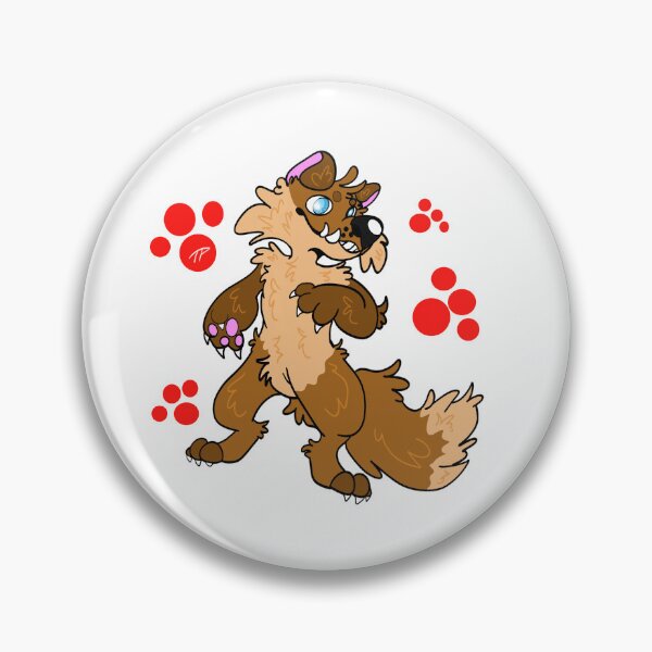 Item preview, Curious Werewolf designed and sold by PawsAnJaws.