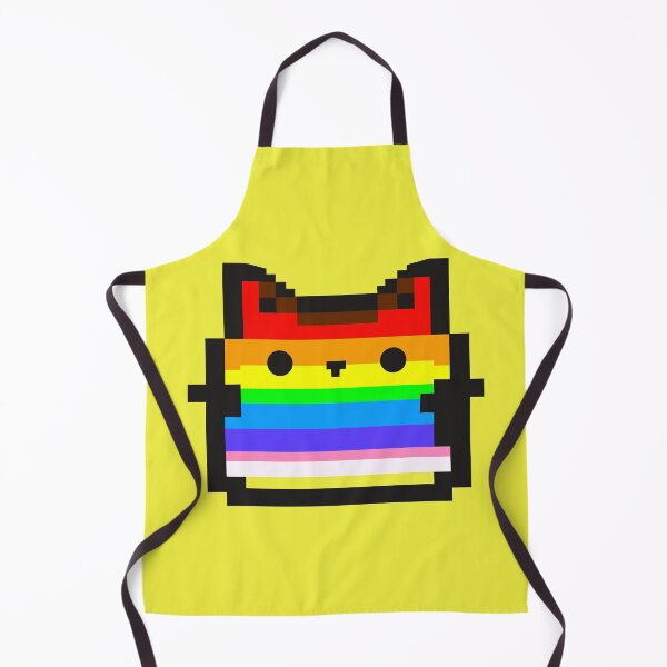 Item preview, A rainbow-colored Nyan Cat in the style of pixel art designed and sold by MashaVed.