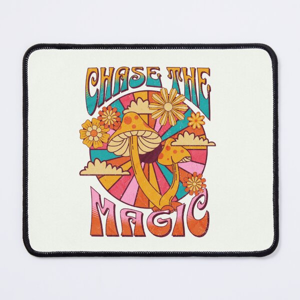 Item preview, Chase The Magic- Mushroom Flower Rainbow Design designed and sold by npizzino.