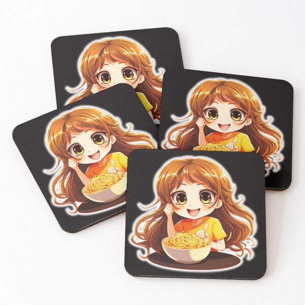 Item preview, Girl Eating Spaghetti designed and sold by Chmielayka.
