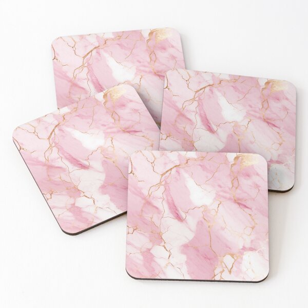 Item preview, Pink And Gold Marble Style Seamless Pattern designed and sold by AerinDigital.