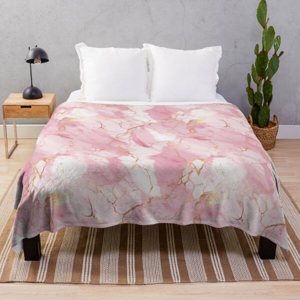 Item preview, Pink And Gold Marble Style Seamless Pattern designed and sold by AerinDigital.