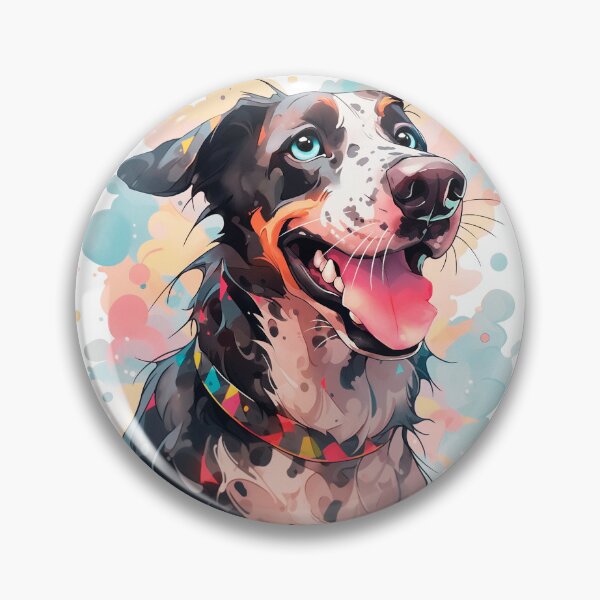 Item preview, Catahoula Leopard Dog with bubbles designed and sold by DariyaDell.