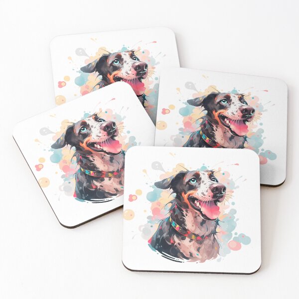 Item preview, Catahoula Leopard Dog with bubbles designed and sold by DariyaDell.