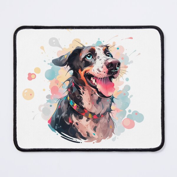 Item preview, Catahoula Leopard Dog with bubbles designed and sold by DariyaDell.