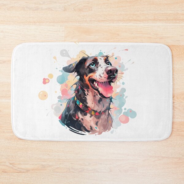 Item preview, Catahoula Leopard Dog with bubbles designed and sold by DariyaDell.