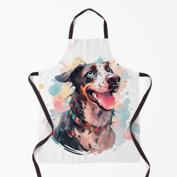 Item preview, Catahoula Leopard Dog with bubbles designed and sold by DariyaDell.