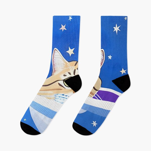 Item preview, Cat Star in Blue Space Surrounded by stars / Cat Planet. V.2 designed and sold by W-Rm.
