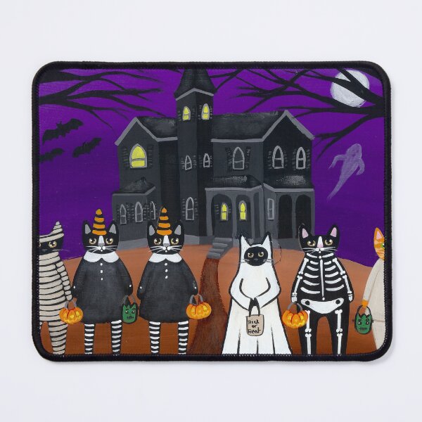 Item preview, The Haunted House designed and sold by KilkennyCat Art.