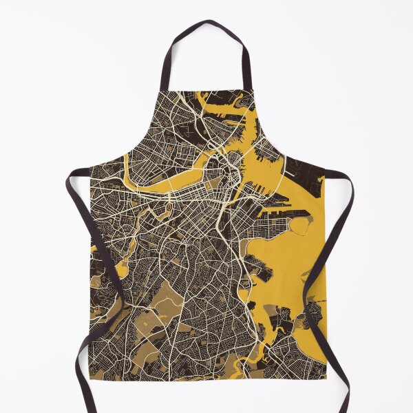 Item preview, Boston City Map of Massachusetts, USA - Pastel designed and sold by deMAP.