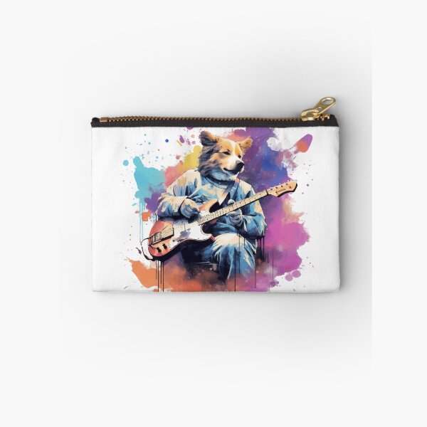 Item preview, Rocking Canine Grooves - Guitar-Playing Dog designed and sold by BNCH44.