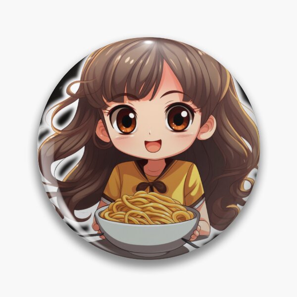 Item preview, Girl Eating Spaghetti designed and sold by Chmielayka.