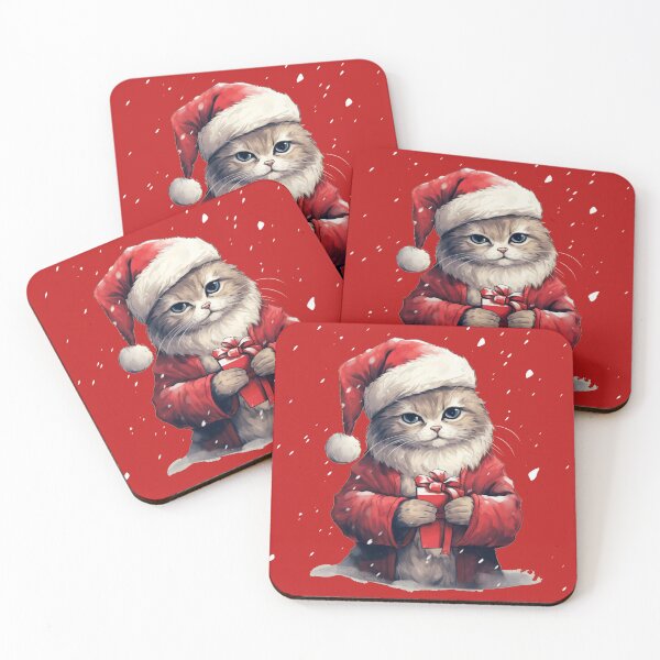 Item preview, Christmas Kitty designed and sold by Myra365Art.