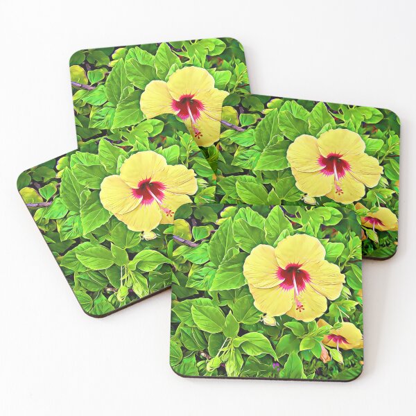Item preview, Hawaiian Yellow Habiscus designed and sold by CommandoCrane.