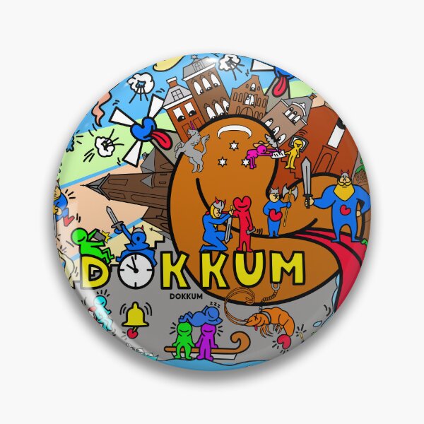 Item preview, Dokkum (Dokkum) designed and sold by bitpopart.