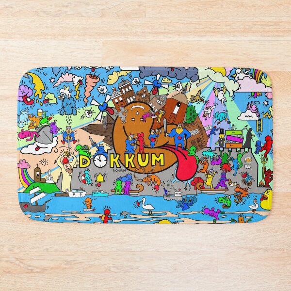 Item preview, Dokkum (Dokkum) designed and sold by bitpopart.