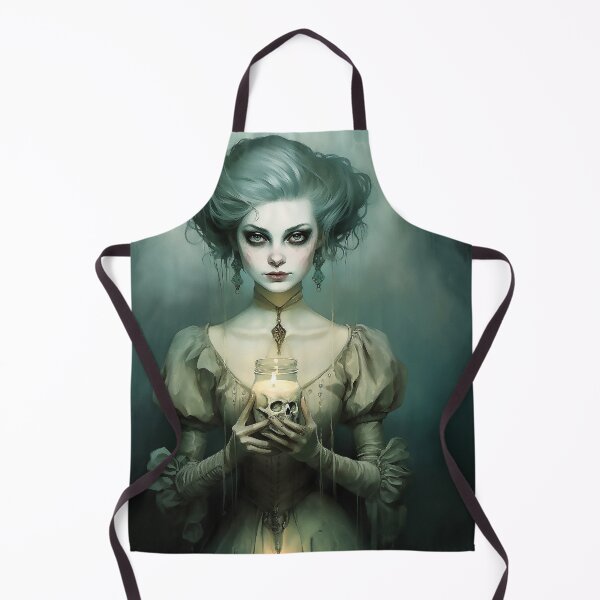Item preview, The ghost of a girl in a white dress arrives on Halloween night. designed and sold by Dream-Way.