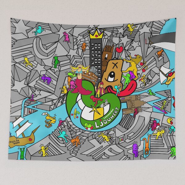 Item preview, Ljouwert (Leeuwarden) designed and sold by bitpopart.