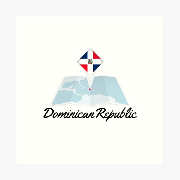 Aperçu de l'œuvre République Dominicaine - Bella Quisqueya créée et vendue par Quisqueyanoshop.