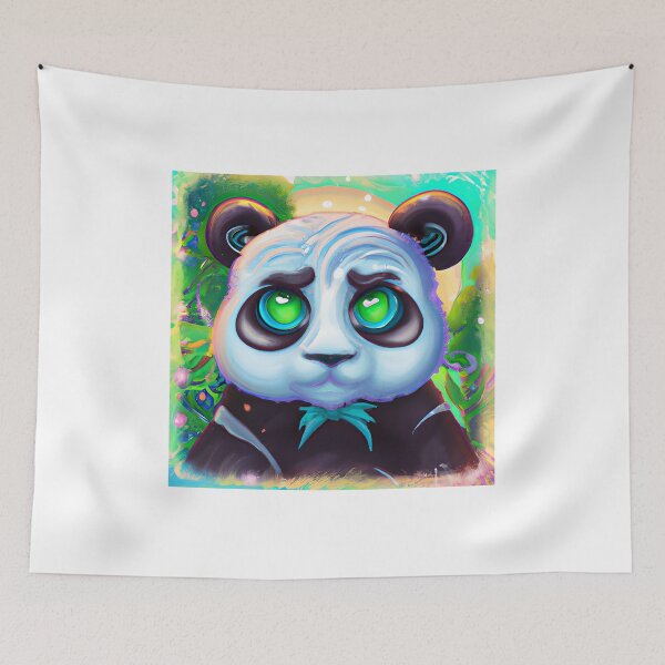 Item preview, Fantasy Panda Color Splash Tee designed and sold by JackAMM.