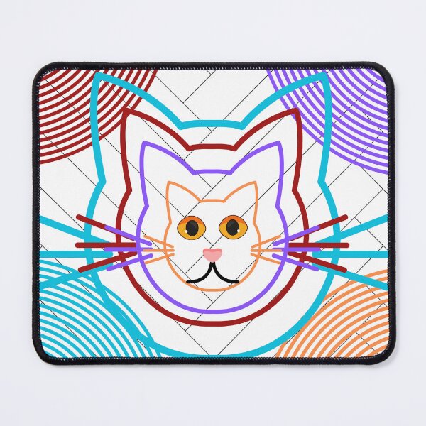 Item preview, Funkedelic Cat Heads Art  designed and sold by Scotti Cohn.