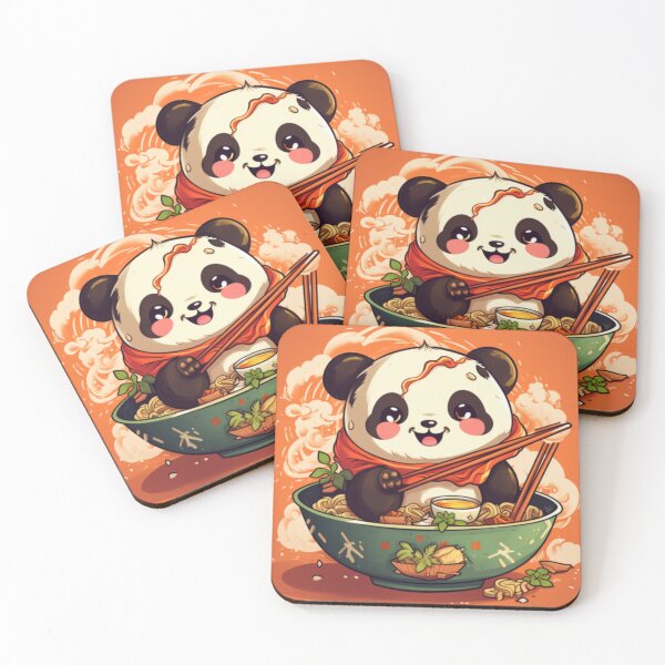 Artikelvorschau, Panda und Ramen | Japanische Kunst entworfen und verkauft von PatiMN.