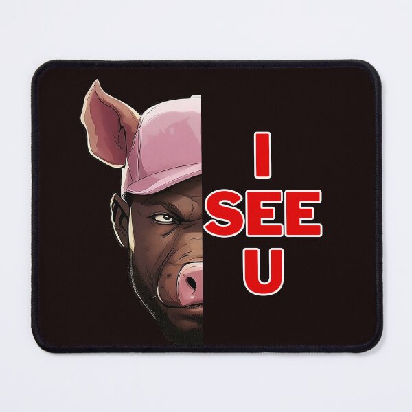 Item preview, Watcher Pig Raises Anxiety designed and sold by Molineriani.