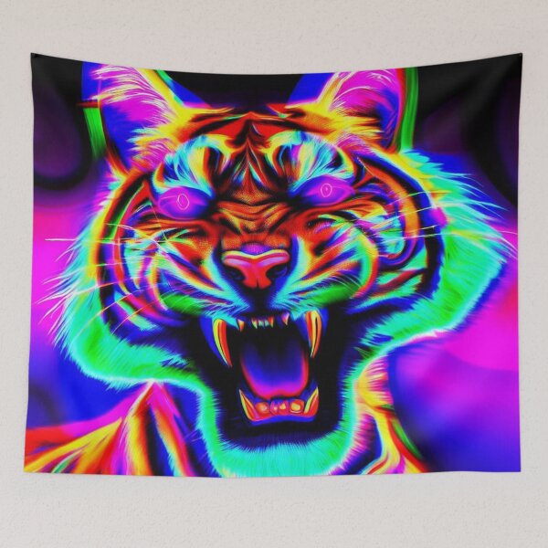 Item preview, Angry Tiger designed and sold by SurrealistRealm.
