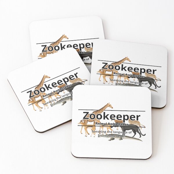 Artikelvorschau, Lustige Zookeeper-Designs entworfen und verkauft von DesignXBecky.