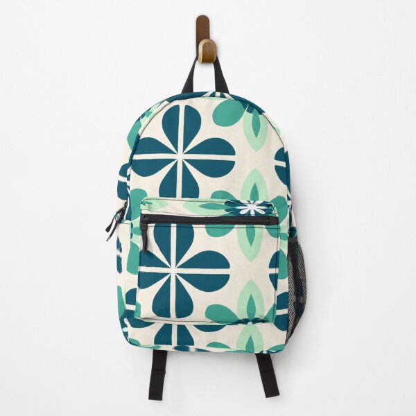 Item preview, Simple Blue and green Flower Pattern designed and sold by AerinDigital.