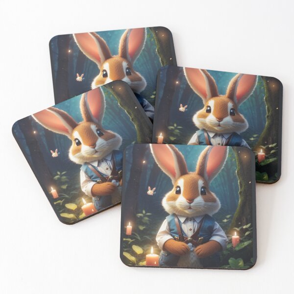 Item preview,  A cute rabit | In an enchanted forest  designed and sold by PatiMN.