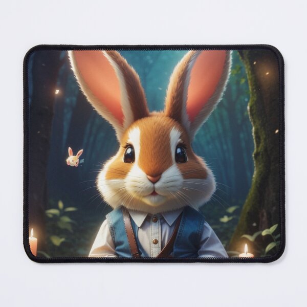 Item preview, A cute rabit | In an enchanted forest designed and sold by PatiMN.