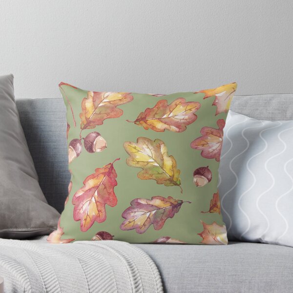 Item preview, Autumn Acorns and Leaves Collection Large Print No2 -Gardening and Nature designed and sold by Katrina-Clayton.