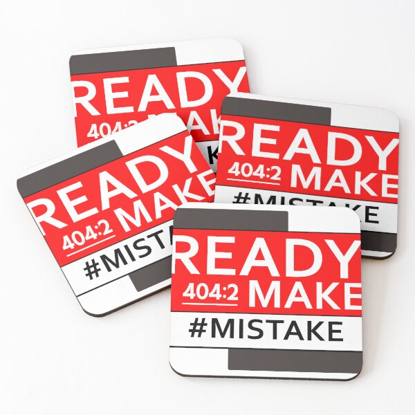 Item preview, READY TO MAKE MISTAKE designed and sold by Fstorecom.