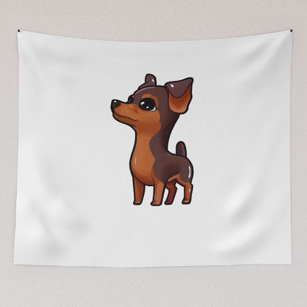 Artikelvorschau, Chibi Zwergpinscher entworfen und verkauft von City0fDreams.