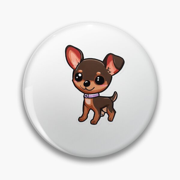 Artikelvorschau, Chibi Zwergpinscher entworfen und verkauft von City0fDreams.