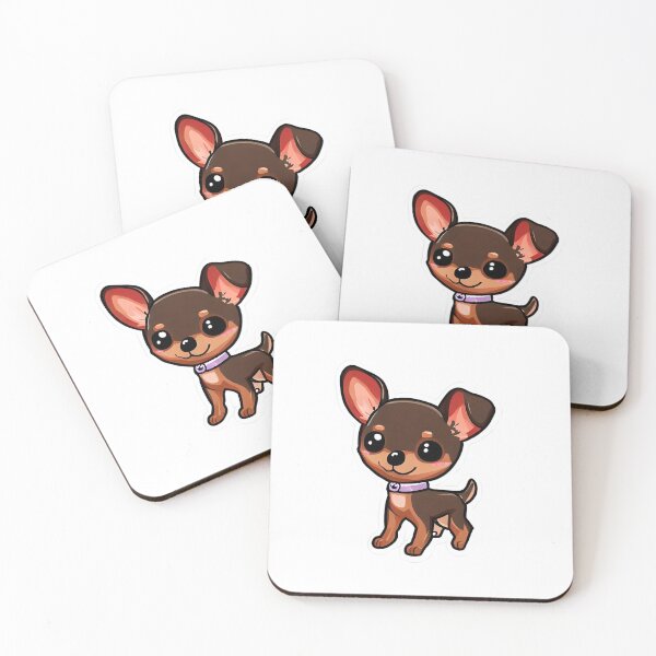 Artikelvorschau, Chibi Zwergpinscher entworfen und verkauft von City0fDreams.