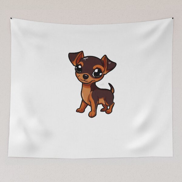 Artikelvorschau, Chibi Zwergpinscher entworfen und verkauft von City0fDreams.