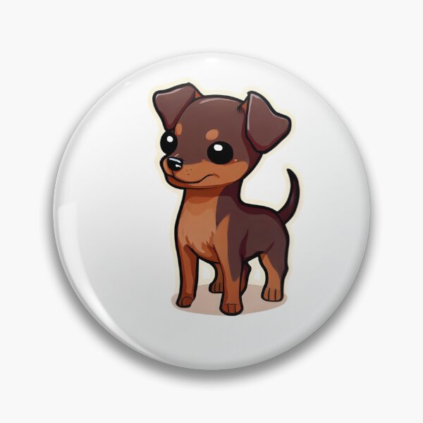 Artikelvorschau, Chibi Zwergpinscher entworfen und verkauft von City0fDreams.