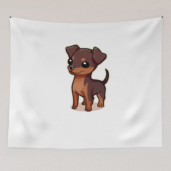 Artikelvorschau, Chibi Zwergpinscher entworfen und verkauft von City0fDreams.