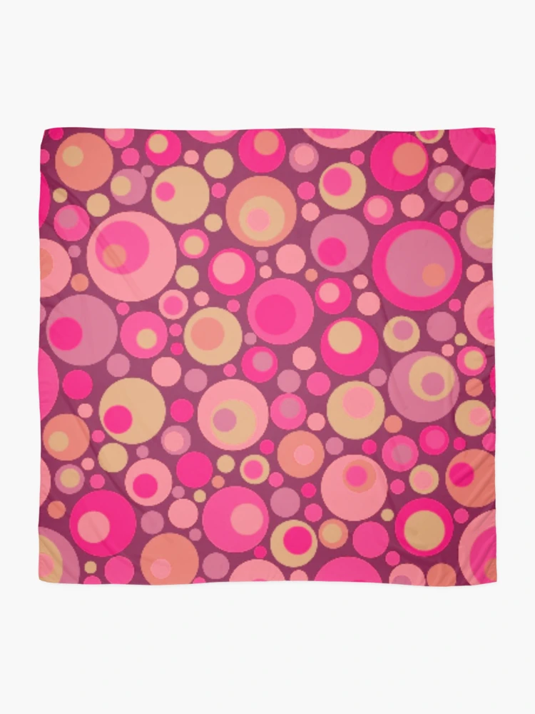 Thumbnail 2 of 3, Scarf, Abstract Circles Design designed and sold by Rell1970.