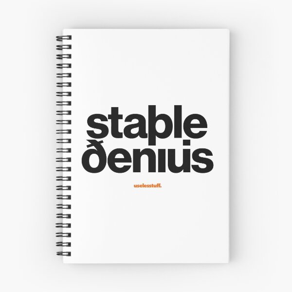 Item preview, 16229-03-BLT – Stable Genius – Icelandic (Black) designed and sold by Uselesstuff.